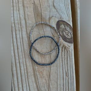 2 seed beaded bracelets, with any of the colors provided in the fourth photo